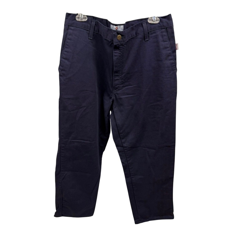 Tyndale Men's Navy‎ FR Flame Resistant Work Pant Sz 36x30